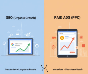 SEO vs paid ads